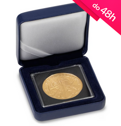 Pudełko na monetę w kapslu Quadrum - Nobile 1S GRANATOWE + kapsel (48h)