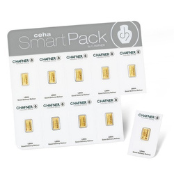 Sztabki złota C-Hafner  SmartPack 10 x 2 g