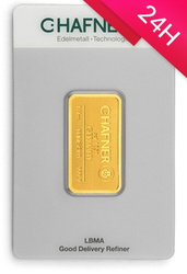 Sztabka złota CertiCard 1/4 oz (24h)