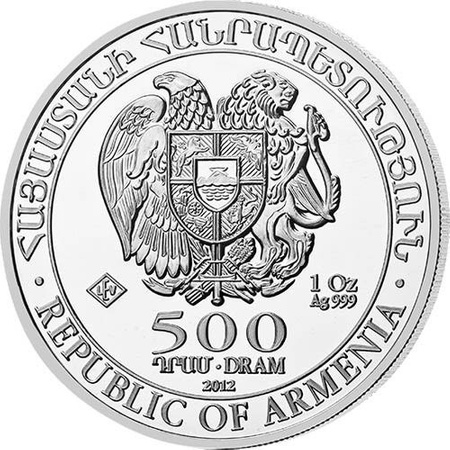 Moneta srebrna Arka Noego 1 oz (48h)