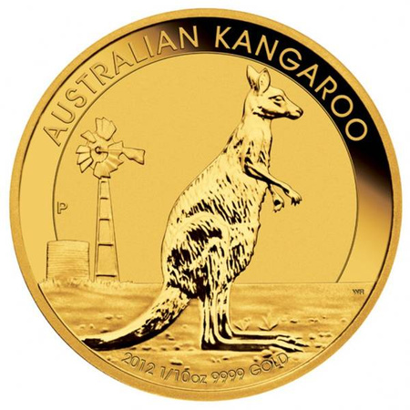 Złota moneta Australijski Kangur 1/10 oz (24h)