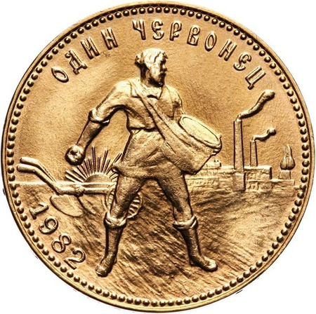 Moneta złota 1 czerwoniec (48h)