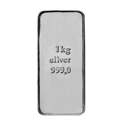 Sztabka / moneta srebrna II gatunek 1 kg (48h)