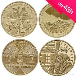 Moneta złota 100zł NBP losowa (8 g pr 900) (48h)