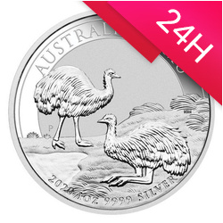 Srebrna moneta Australijski Emu 2020 1 oz (24h)
