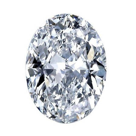 Brylant Lab Grown 0,39 ct | E | VS1 | OVAL CUT