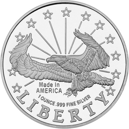 Moneta LIBERTY 1 uncja srebra 