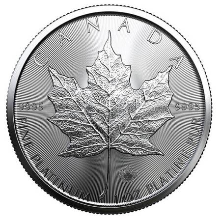 Platynowa moneta Kanadyjski Liść Klonowy 2023 1 oz (24h)