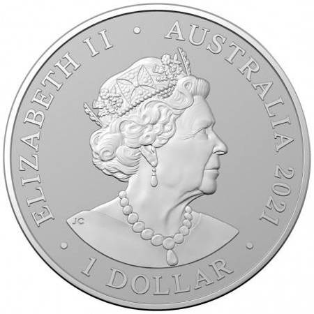 Srebrna moneta Australia ZOO - Cheetah 1 oz 2021