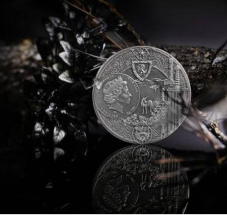 Srebrna moneta CZAS POGARDY - WIEDŹMIN 5$ (24h)