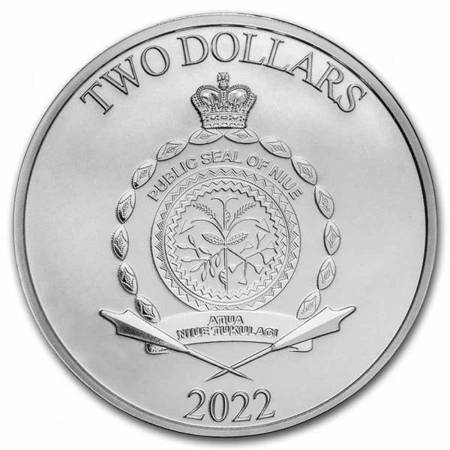 Srebrna moneta Niue Star Wars - IG-11 1oz 2022 (24h)