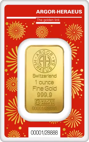 Sztabka złota Rok Smoka 1 oz 2024 (24h)