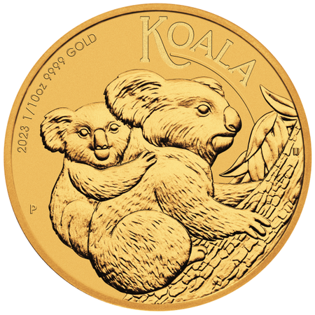 Złota moneta Koala 2023 1/10 oz (24h)