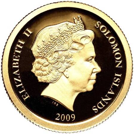 Złota moneta Mauzoleum w Halikarnasie 2009 1 g z serii NAJMNIEJSZE MONETY ŚWIATA (24h)