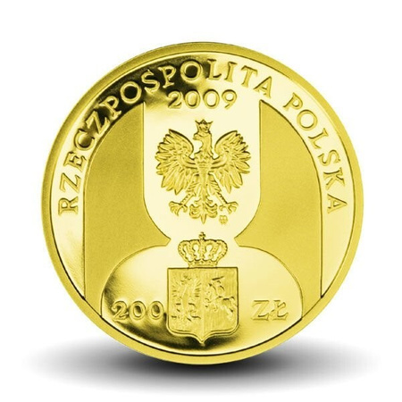 Złota moneta NBP 180 Lat Bankowości centralnej w Polsce 1828 - 2008 2009 200 zł 15,5 g (24h)