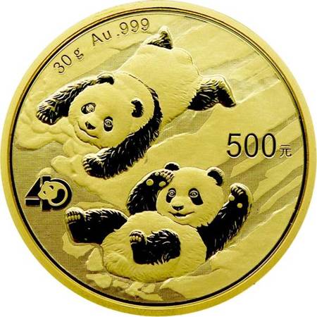 moneta złota Chińska Panda 30g 2022 (24h)