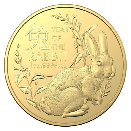moneta złota Rok Królika - RAM 2023 1oz (24h)